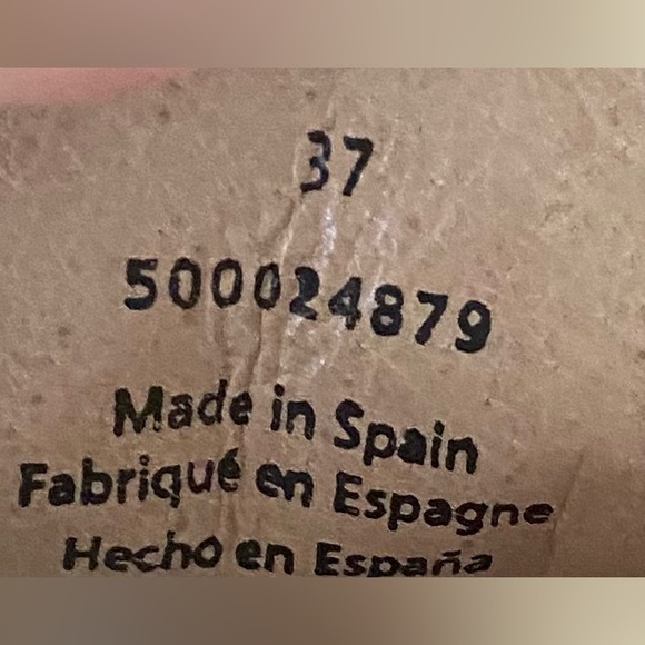 Free People At Ease Loafer Mule Checked Gingham Black White Tan EU 37 US 7 - Picture 15 of 16